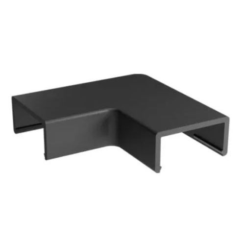 Imagem Produto COTOVELO P/CANALETA PVC SISTEMA X 20X10MM 90G PRETO (CONTEM 2 UNIDADES) - MAR GIRIUS