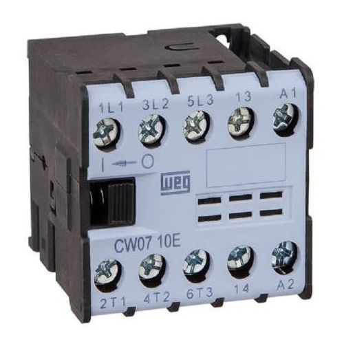 Imagem Produto MINI CONTATOR 10A 2NA2NF 24VCA 60HZ CWCA0-22-00V04 - WEG