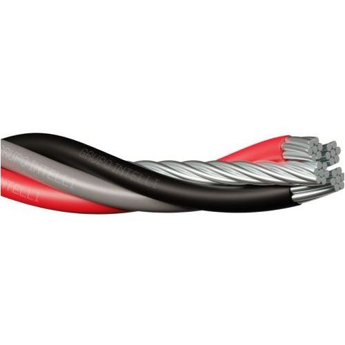 Imagem do produto CABO ALUMINIO QUADRUPLEX 3X16+16MM NEUTRO NU - CORFIO