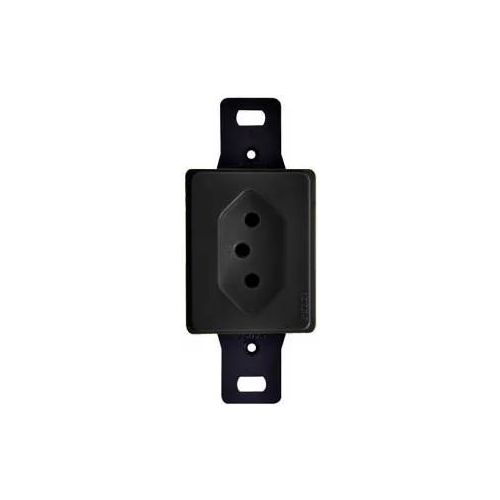 Imagem Produto TOMADA SIMPLES 2P+T 20A P/TAMPA CONDULETE C/3 ESPACOS PRETO - PEZZI