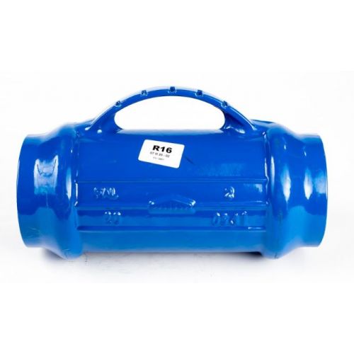 Imagem Produto LUVA FERRO FUNDIDO PBA COM BOLSA KLIKSO DN100 AZUL - PAM