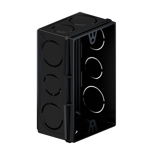 Imagem Produto CAIXA DERIVACAO PVC P/PAREDE 4X2 FUNDO FIXO PRETA - TIGRE