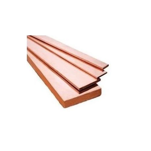 Imagem Produto BARRAMENTO RETANGULAR DE COBRE 1 X 1/8 (1MT) 195A