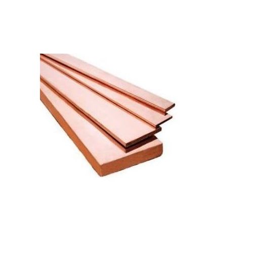 Imagem Produto BARRAMENTO RETANGULAR DE COBRE 3/4 X1/8 (1MT) 146A