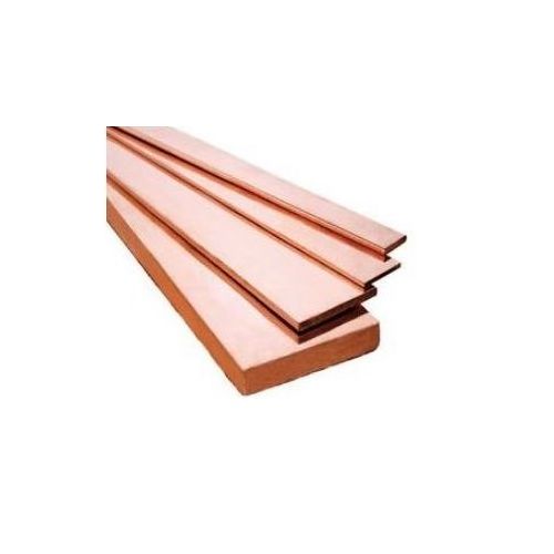 Imagem Produto BARRAMENTO RETANGULAR DE COBRE 3/4X3/16 (1MT) 210A