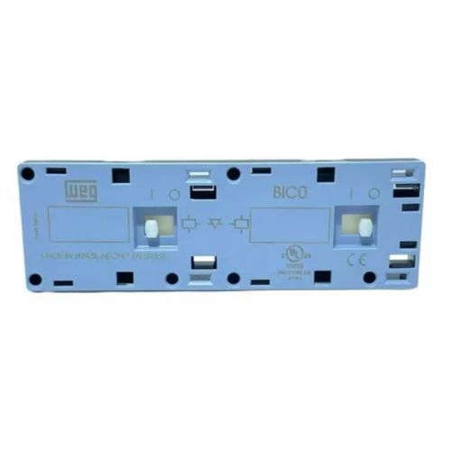 Imagem Produto BLOCO INTERTRAVAMENTO MECANICO FRONTAL PARA CONTATOR CWC07-16 CWCA0 BIC0 - WEG