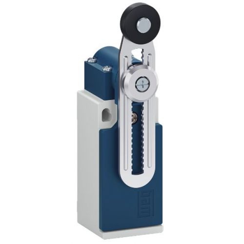 Imagem Produto CHAVE FIM DE CURSO PLASTICO CORPO ESTREITO ALAVANCA E ROLDANA 2NF LSW-PF14AP02 - WEG