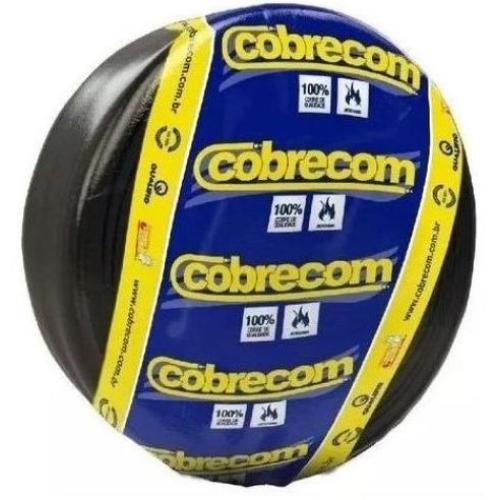 Imagem Produto CABO PP COBRE PVC 70G 500V 2X1,5MM PRETO - COBRECOM