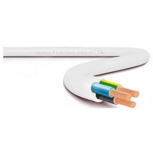 Imagem Produto CABO PP COBRE PVC 70G 500V 3X1MM BRANCO - SIL