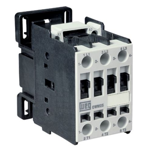 Imagem Produto CONTATOR PRINCIPAL TRIPOLAR 25A SEM NANF 220VCA CWM25-00-30D23 - WEG