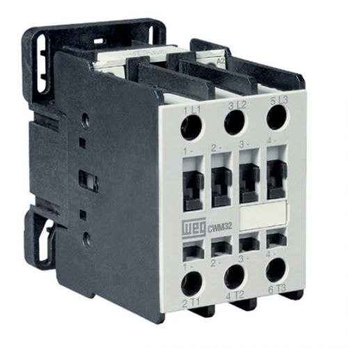Imagem Produto CONTATOR PRINCIPAL TRIPOLAR 32A 2NA2NF 190V 50HZ 220VCA 60HZ CWM32-22-30V26 - WEG