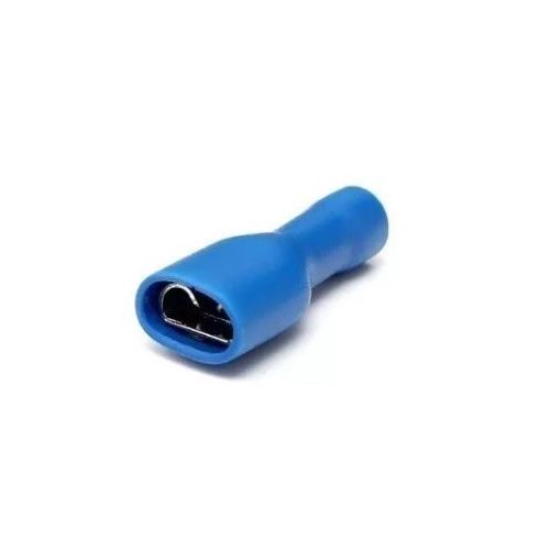 Imagem Produto TERMINAL ISOLADO TOTAL NYLON FEMEA 2,5MM2 AZUL (VALOR DE 100 PEÇAS)