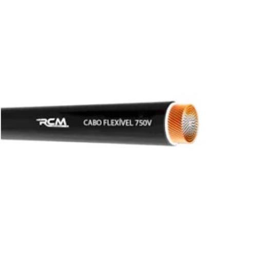 Imagem Produto CABO FLEXIVEL COBRE PVC 70G 750V 1X10MM PRETO - RCM
