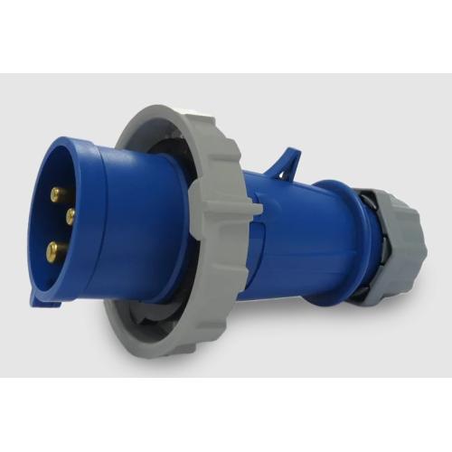 Imagem Produto PLUG BLINDADO MACHO 3P+T+N 16A 200/250V 9H AZUL IP67 - SOPRANO