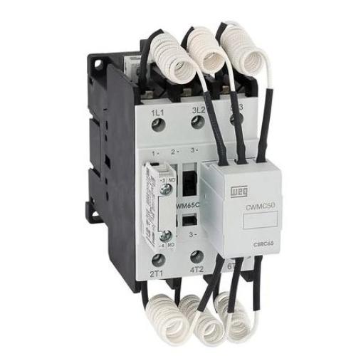 Imagem do produto CONTATOR P/CAPACITOR 40KVAR 50A 380V CWMC50-10-30X41 - WEG