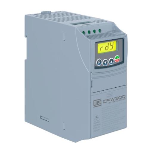 Imagem Produto INVERSOR FREQUENCIAL TRIFASICO 5,5KW 7,5CV 12A 380-415V CFW300C12P0T4NB20 - WEG