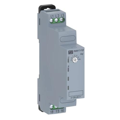 Imagem Produto RELE FALTA DE FASE E SEQUENCIA DE FASE 380/480VCA RMW17-FSF01D97 - WEG