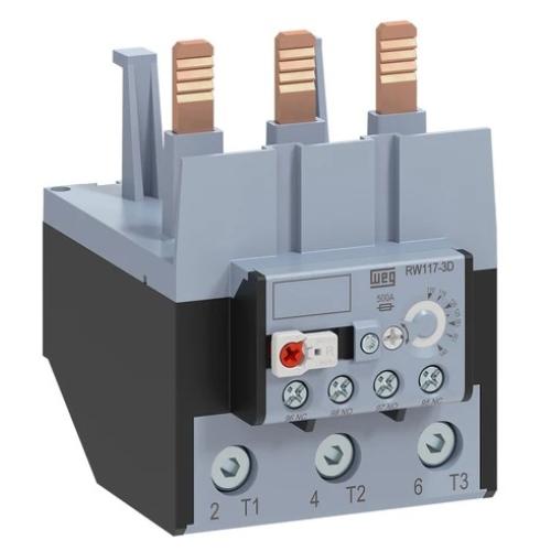 Imagem Produto RELE SOBRECARGA 110-140A P/CONTATORA CWB95-125 RW117-3D3-U140 - WEG