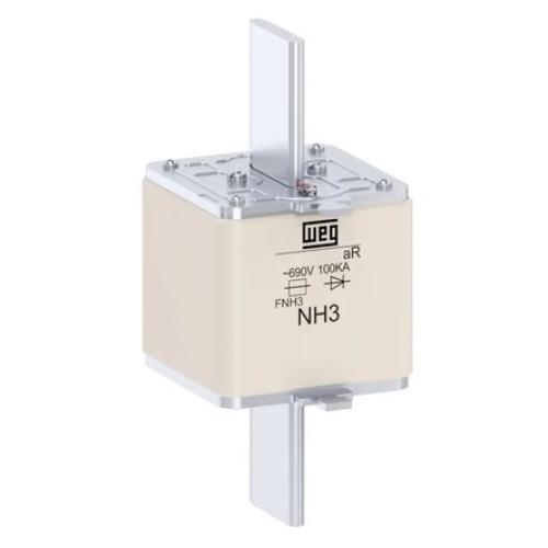 Imagem Produto FUSIVEL NH ULTRA RAPIDO TAMANHO 3 710A 690VCA FNH3-710K-A - WEG