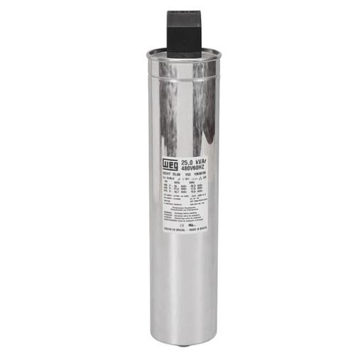 Imagem Produto CAPACITOR TRIFASICO P/CORRECAO FATOR POTENCIA 15KVAR 380V UCWT15V40 - WEG