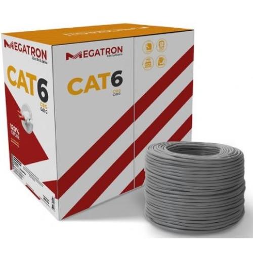 Imagem Produto CABO REDE CAT6 CINZA CM (CERTIFICADO) - MEGATRON