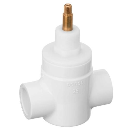 Imagem do produto BASE FACIL REGISTRO DE GAVETA DN20 P/PVC 25MM - DOCOL