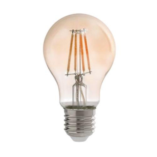 Imagem Produto LAMPADA LED BULBO RETRO 4W AMBAR 2200K BIVOLT A60 E27 - KIAN