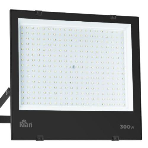 Imagem Produto REFLETOR LED 300W 6500K 18000L IP65 CORPO PRETO - KIAN