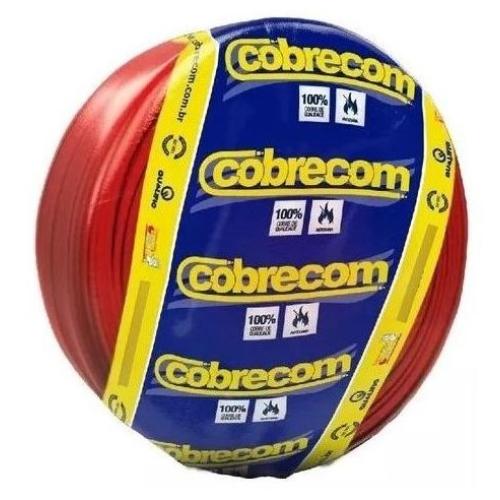 Imagem Produto CABO LSHF/A 70G FLEXIVEL 750V 1X6MM VERMELHO ATOX - COBRECOM