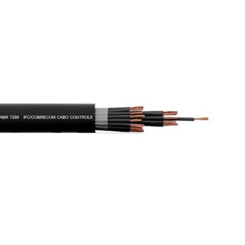 Imagem Produto CABO CONTROLE COBRE PVC 70G 1KV 7X1,5MM PRETO - COBRECOM