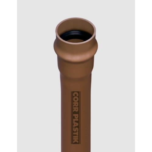 Imagem do produto TUBO PBAFORT CLASSE 15 50/60MM 6 METROS - CORR PLASTIK
