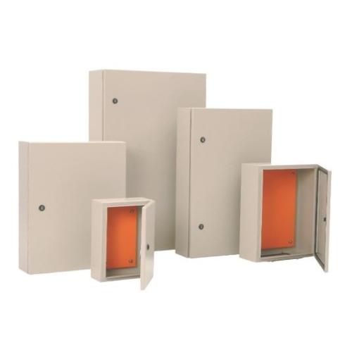 Imagem Produto CAIXA MONTAGEM METALICA SOBREPOR 500X500X200MM IP54 SEM FLANGE - OPCAO PAINEIS 