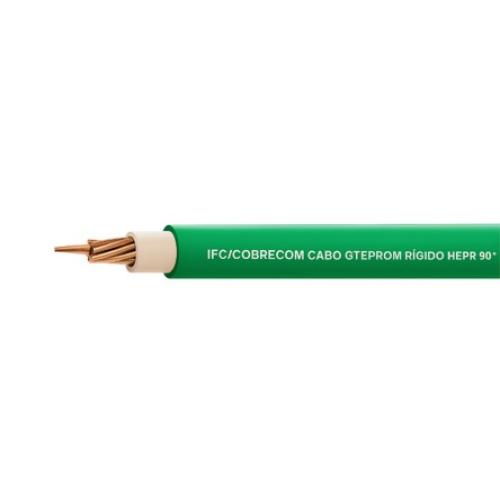 Imagem Produto CABO RIGIDO COBRE HEPR 90G 1KV 1X16MM VERDE - COBRECOM