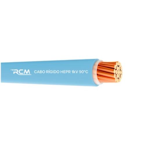 Imagem Produto CABO RIGIDO COBRE HEPR 90G 1KV 1X25MM AZUL - RCM
