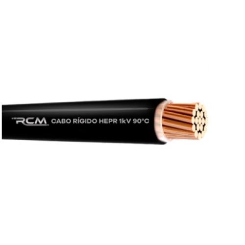 Imagem Produto CABO RIGIDO COBRE HEPR 90G 1KV 1X35MM PRETO - RCM