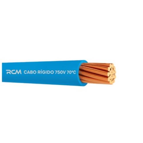 Imagem Produto CABO RIGIDO COBRE PVC 70G 750V 1X10MM AZUL - RCM