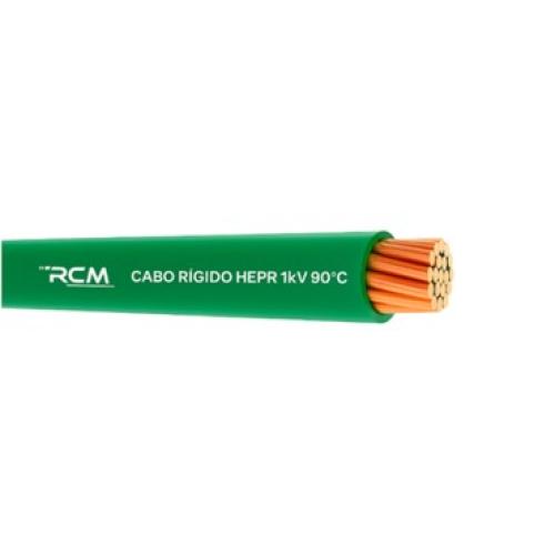 Imagem Produto CABO RIGIDO COBRE HEPR 90G 1KV 1X95MM VERDE - RCM