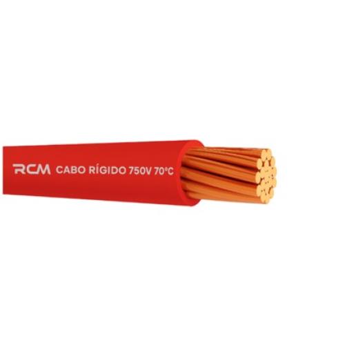 Imagem Produto CABO RIGIDO COBRE PVC 70G 750V 1X16MM VERMELHO - RCM