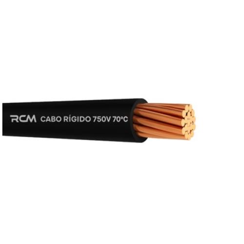 Imagem Produto CABO RIGIDO COBRE PVC 70G 750V 1X35MM PRETO - RCM
