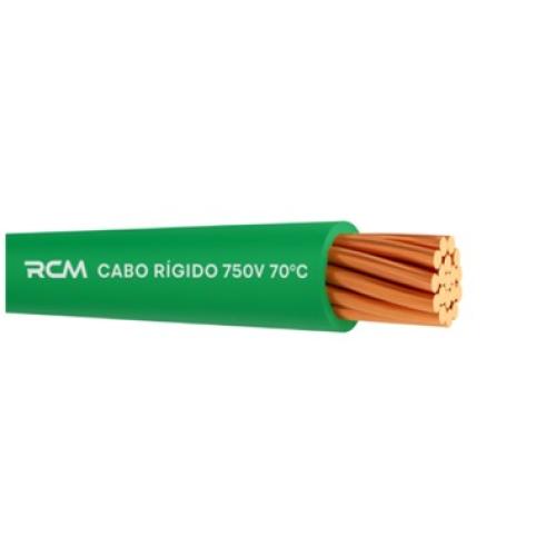 Imagem Produto CABO RIGIDO COBRE PVC 70G 750V 1X35MM VERDE - RCM