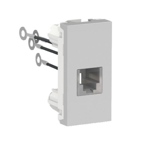 Imagem Produto MODULO TOM P/RJ11 ORION ALU (COM 4 FIOS) - SCHNEIDER