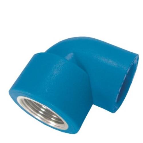 Imagem Produto JOELHO FEMEA TRANSICAO PPR INDUSTRIAL 25X3/4 AZUL - TOP FUSION