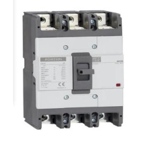 Imagem Produto DISJUNTOR CAIXA MOLDADA 3 POLOS 300A 42KA EM 380VCA  AGW400N-DX300-3 - WEG