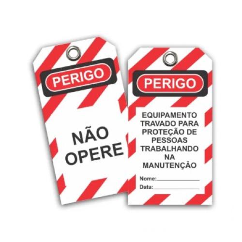 Imagem Produto ETIQUETA P/BLOQUEIO 14X7,5CM