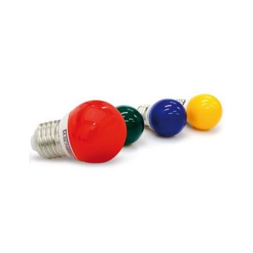 Imagem Produto LAMPADA LED BOLINHA 1W E27 220V AZUL - TASCHIBRA