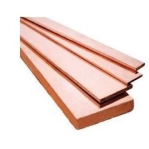 Imagem Produto BARRAMENTO  RETANGULAR COBRE 1/4X1/2 (2MT)  AMPERAGEM(  )