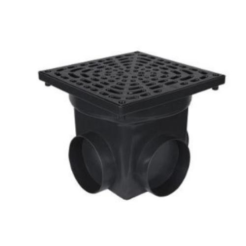 Imagem Produto CAIXA COLETORA DE AGUA PLUVIAL 240X240MM SAIDAS DN100 - METASUL