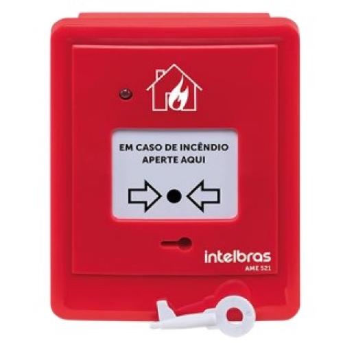 Imagem do produto ACIONADOR MANUAL ENDERECAVEL SEM SIRENE - INTELBRAS