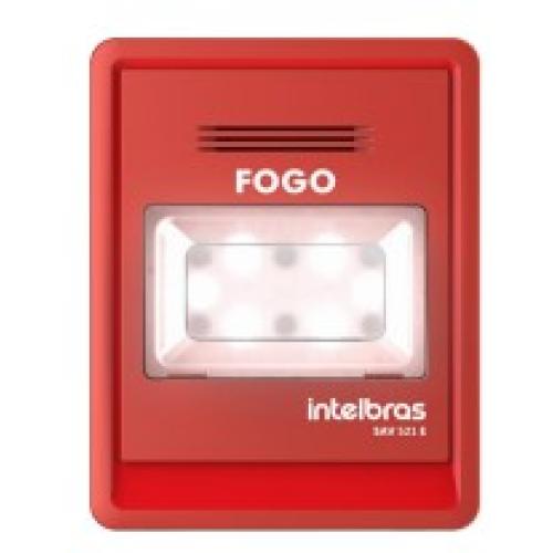 Imagem Produto SINALIZADOR AUDIOVISUAL COM SIRENE ENDERECAVEL 20/30VCC - INTELBRAS