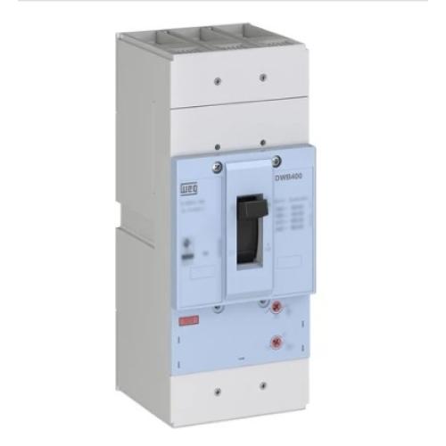 Imagem Produto DISJUNTOR CAIXA MOLDADA 3 POLOS 400A 35KA EM 380V DWB400N400-3DA - WEG